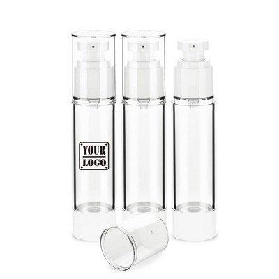 1.7oz Vacuum Plastic Lotion Dispenser Bottles