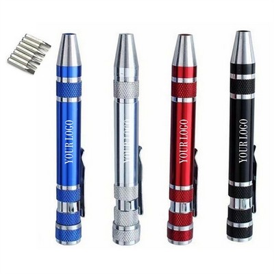 8-In-1 Aluminum Screwdriver Set