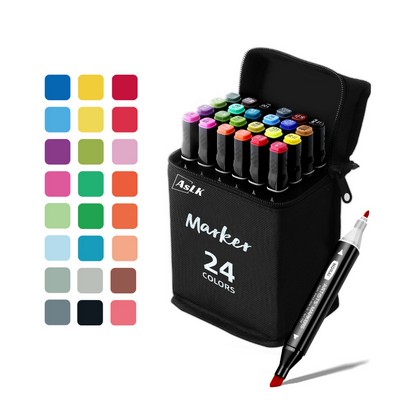 24 Colors Paint Pens