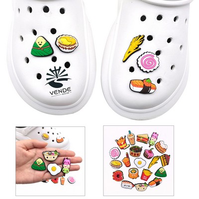 Custom Silicone Shoe Charms for Decoration