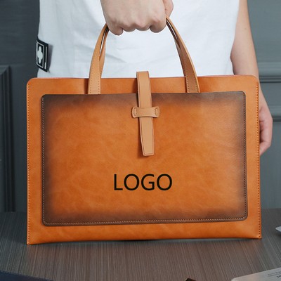 Leather Buckle Business File Package