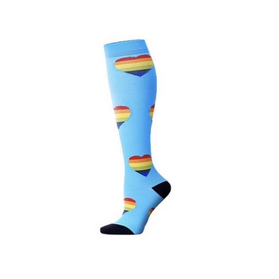 High Knee Compression Socks