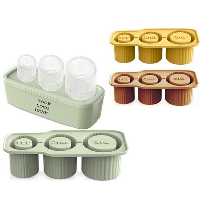 Silicone Ice Cube Maker With Lid