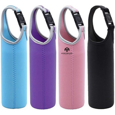 Neoprene Water Bottle Carrier Sleeve