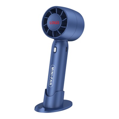 Rechargable Mini Fan w/Phone Holder