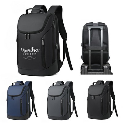 Waterproof Laptop Backpack with USB Charging Port