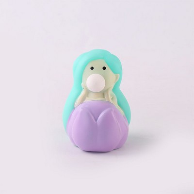 TPR Seashell Mermaid Bubble Stress Ball