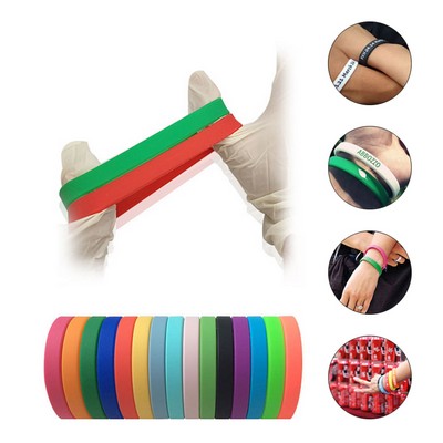 Flexible Silicone Wristband