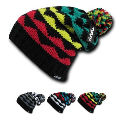 Cuglog Slouch Knit Beanie w/Cuff