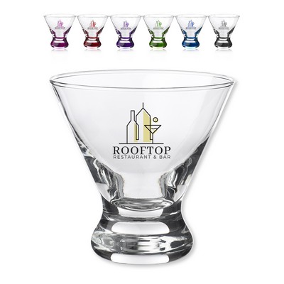 Libbey Cosmopolitan Stemless Martini Glasses 8.25 oz