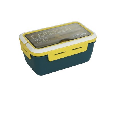 Custom Microwaveable Compartments Plastic Lunch Box