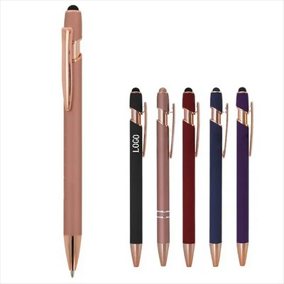 Rose Gold Metal Stylus Pen