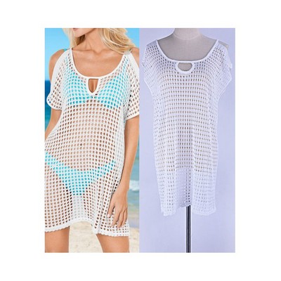 Stylish Crochet Bikini Coverup