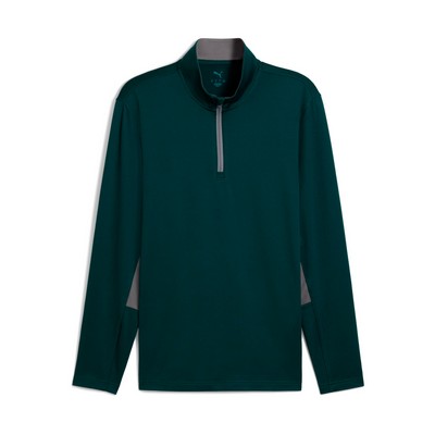 Puma® Pure 2.0 1/4 Zip Sweater- Dark Myrtle