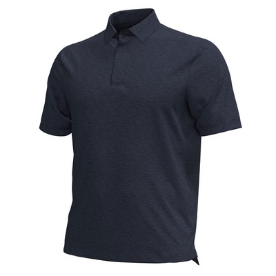 Under Armour® Aura Heather Golf Polo - Midnight Navy