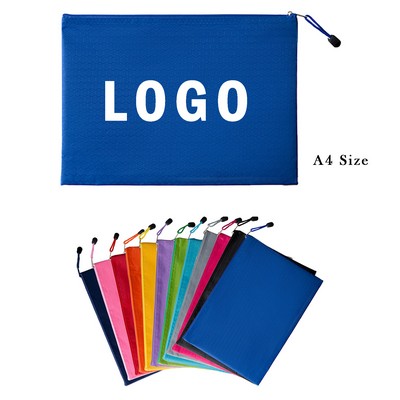 Waterproof Zipper File Bags-A4 Size