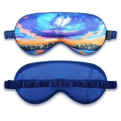 Digitally Printed Logo Eye Mask