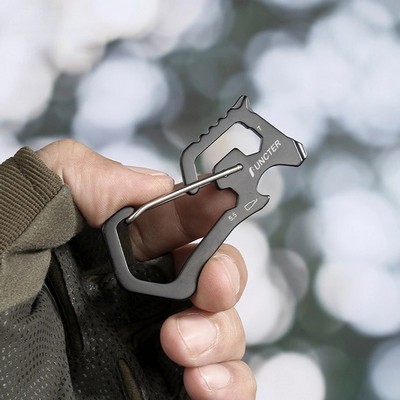 6 in 1 Outdoor Stainless Steel Multitool Survival Card Repair Tool