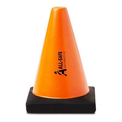 Prime Line Construction Traffic Cone Shape Stress Ball