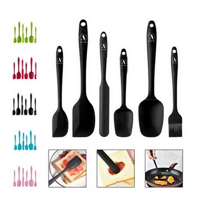 6PCS Silicone Spatula Set