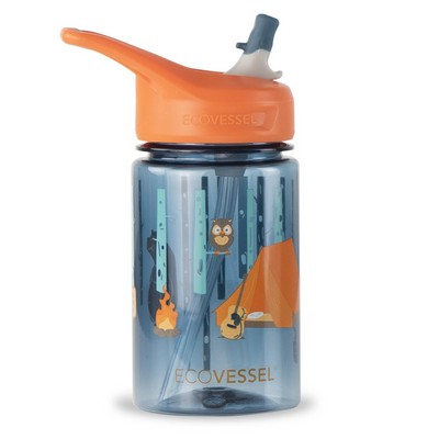 EcoVessel Splash 12 Oz Kids Straw Water Bottle