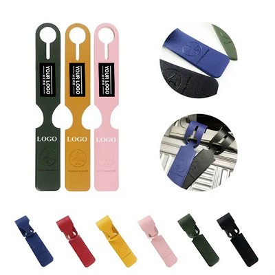 PU Leather Luggage Tag