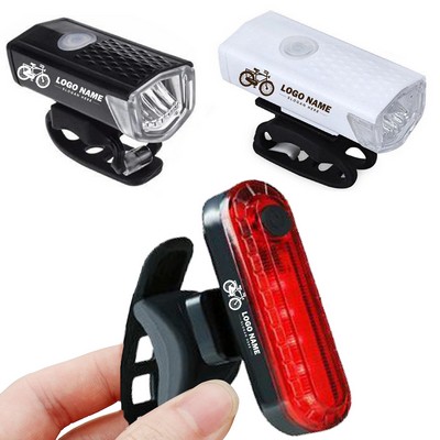 Bike Headlight And Taillight Set