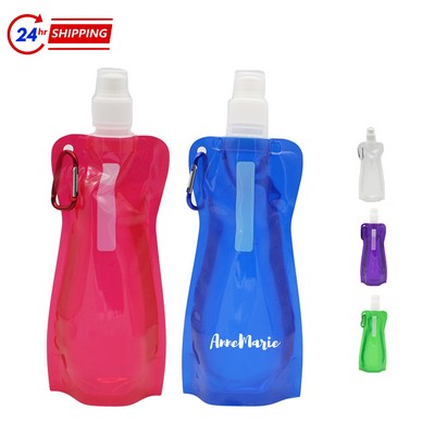 17 Oz. Foldable Water Bottle