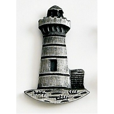 Lighthouse Marken Design Quick Ship Cast Lapel Pin (Up to 7/8")