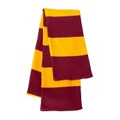 SPORTSMAN™ Rugby Striped Knit Scarf