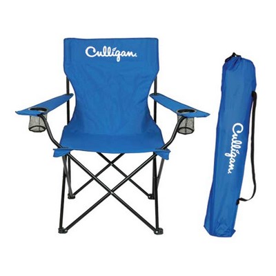 Super Folding Chair w/ Carrying Case (32"x22"x35")