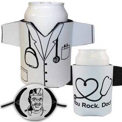 Crazy Frio™ Doctor's Coat Beverage Holder