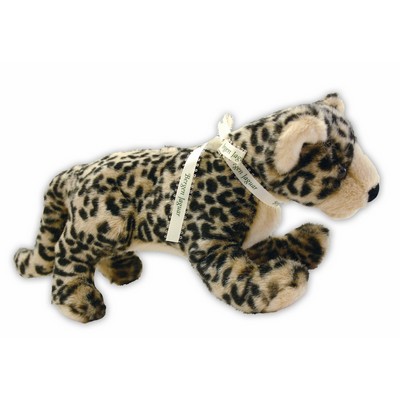 Custom Plush Auto Dealer Jaguar w/ Printed Ribbon