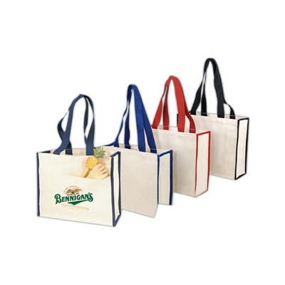 Canvas Tote Bag (14"x12"x5.25")