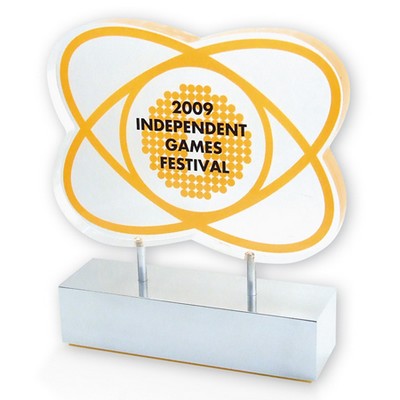 Logo on Aluminum Base Trophy/Award/Recognition