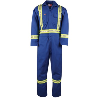 9 Oz. Westex® UltraSoft® Work Coverall w/Reflective Tape