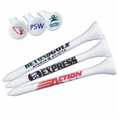 Tree Saver Eco-Friendly Golf Tees w/Cup & Shank Imprint (2 3/4")