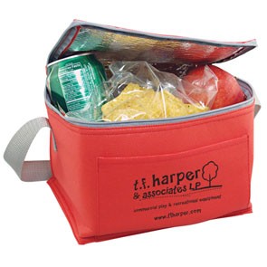 6 Pack Soft Side Lunch Cooler