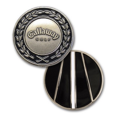 Jumbo Marker 1.25" with 3/4" Nickel Silver Ballmarker