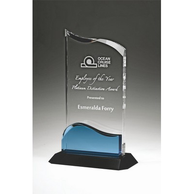 Luminous Wave Optic Crystal Award (5½"x9½")