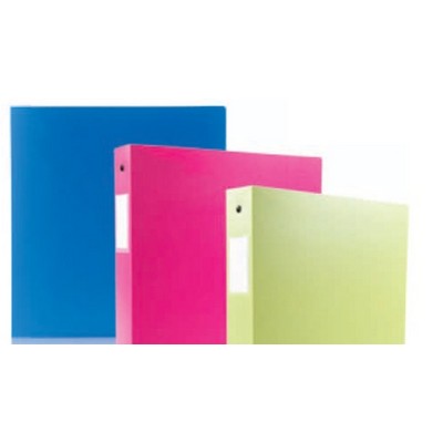 1" Assorted Opaque 3-Ring Binder