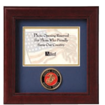 Go Army Medallion Picture Frame (8"x8")