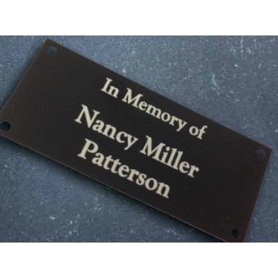 Aluminum Name Plates 8"x8"