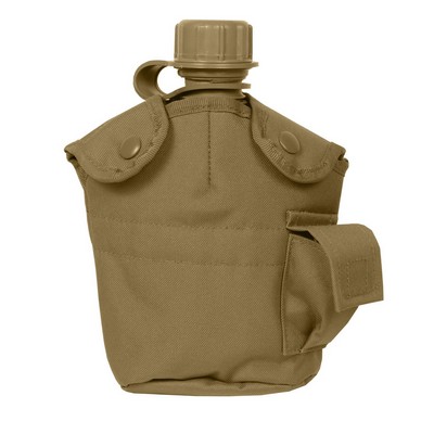 G.I. Type 1 Quart Coyote Brown M.O.L.L.E. Canteen Cover