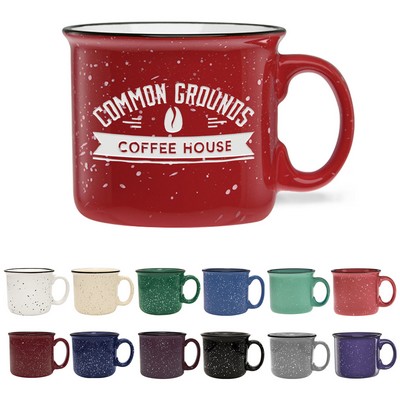 14 Oz. Camper Collection Ceramic Mug - Etched