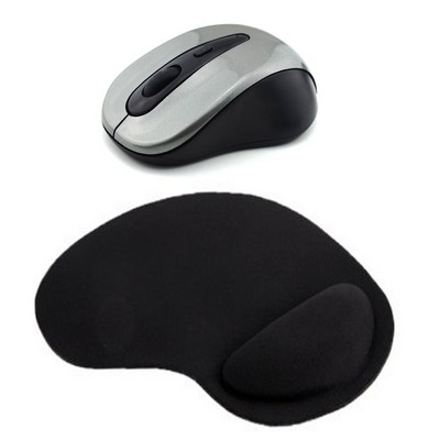 Kidder iBank® 2.4GHz Wireless Mouse + Wrist Rest Mouse Pad