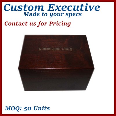 Custom Executive Presentation Wooden Box / Presentation Case - made to order, low minimums