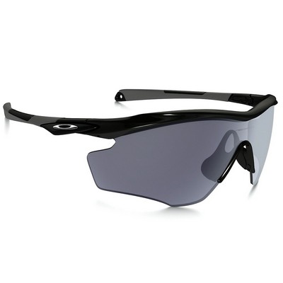 Oakley® M2 Frame XL Sunglasses - Polished Black/Gray