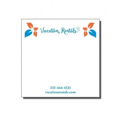 Full-Color Notepads - 50 Sheets (3" x 3")