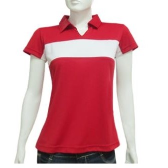 Women's CoolTech Polo Shirt w/Contrast Chest Stripe